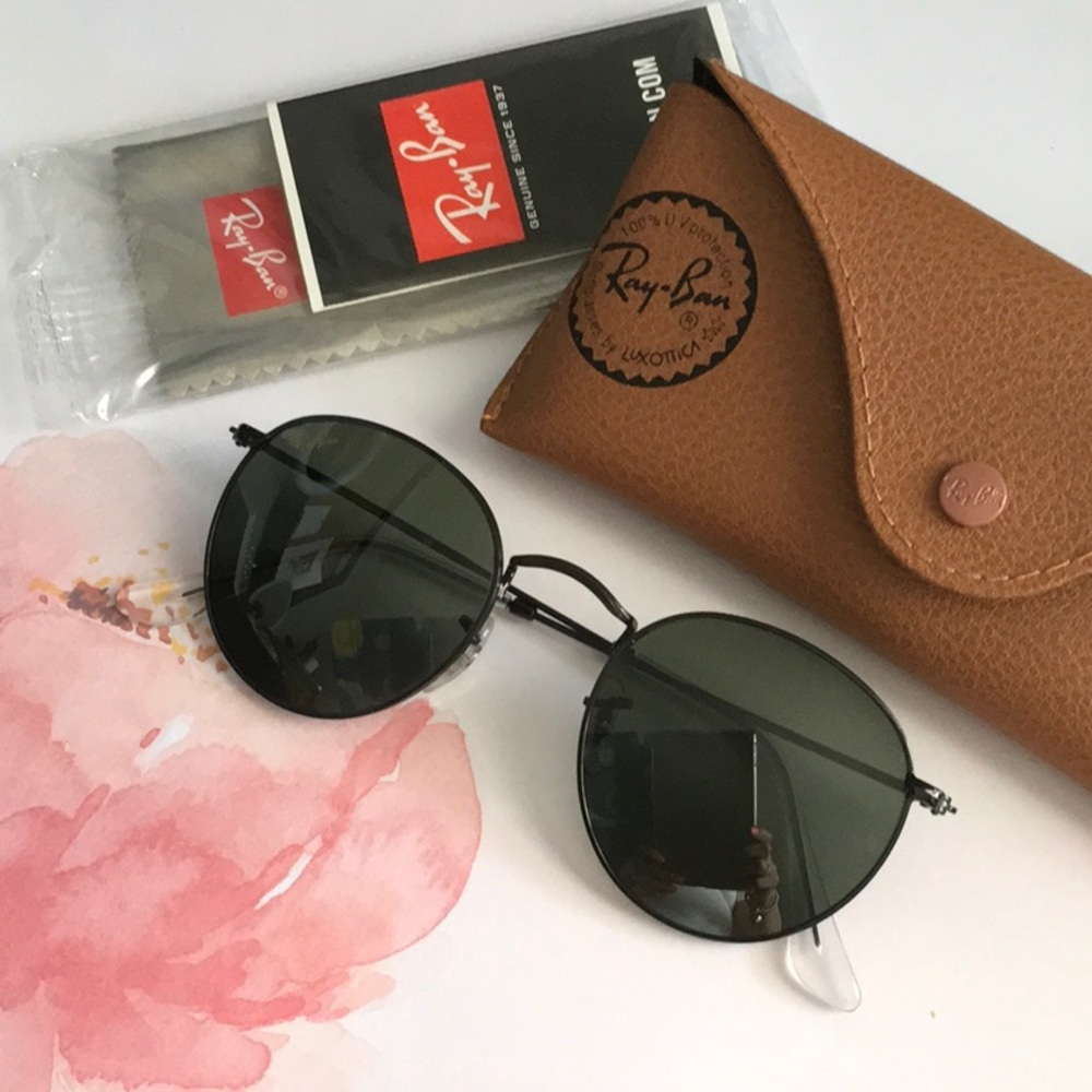 Ray-Ban RB3447N Round Metal Sunglasses 😎 Authentic from Italy 🇮🇹